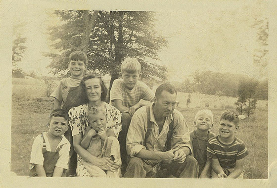 family photo great depression