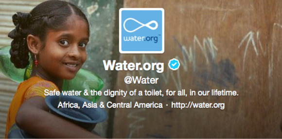 Water.org Twitter Header