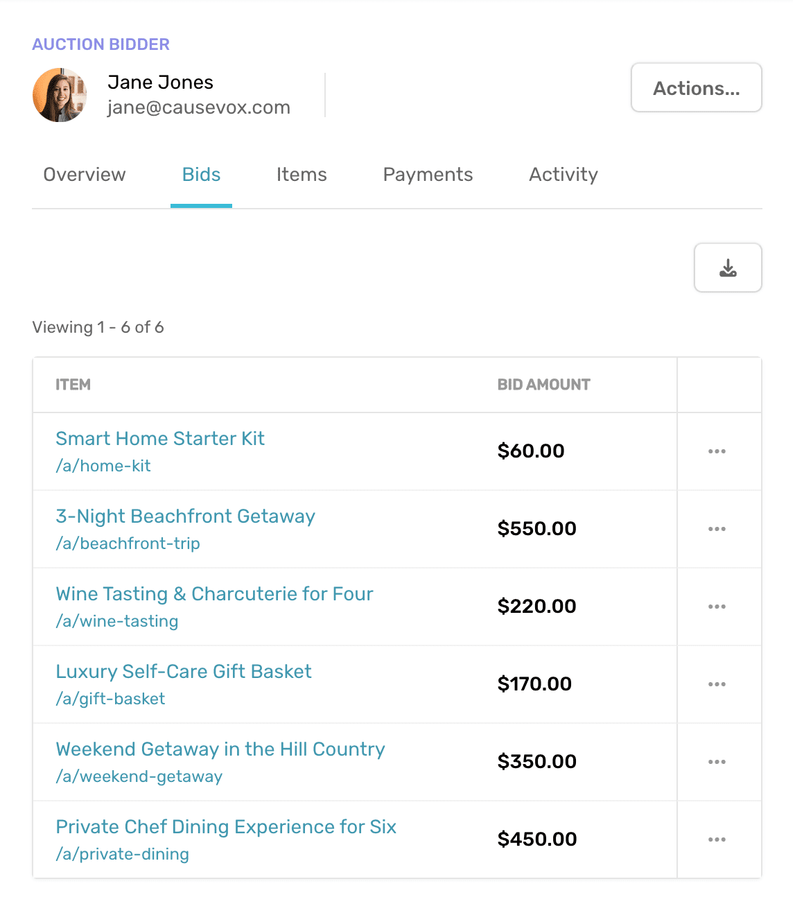 nonprofit-event-mangement-bidding