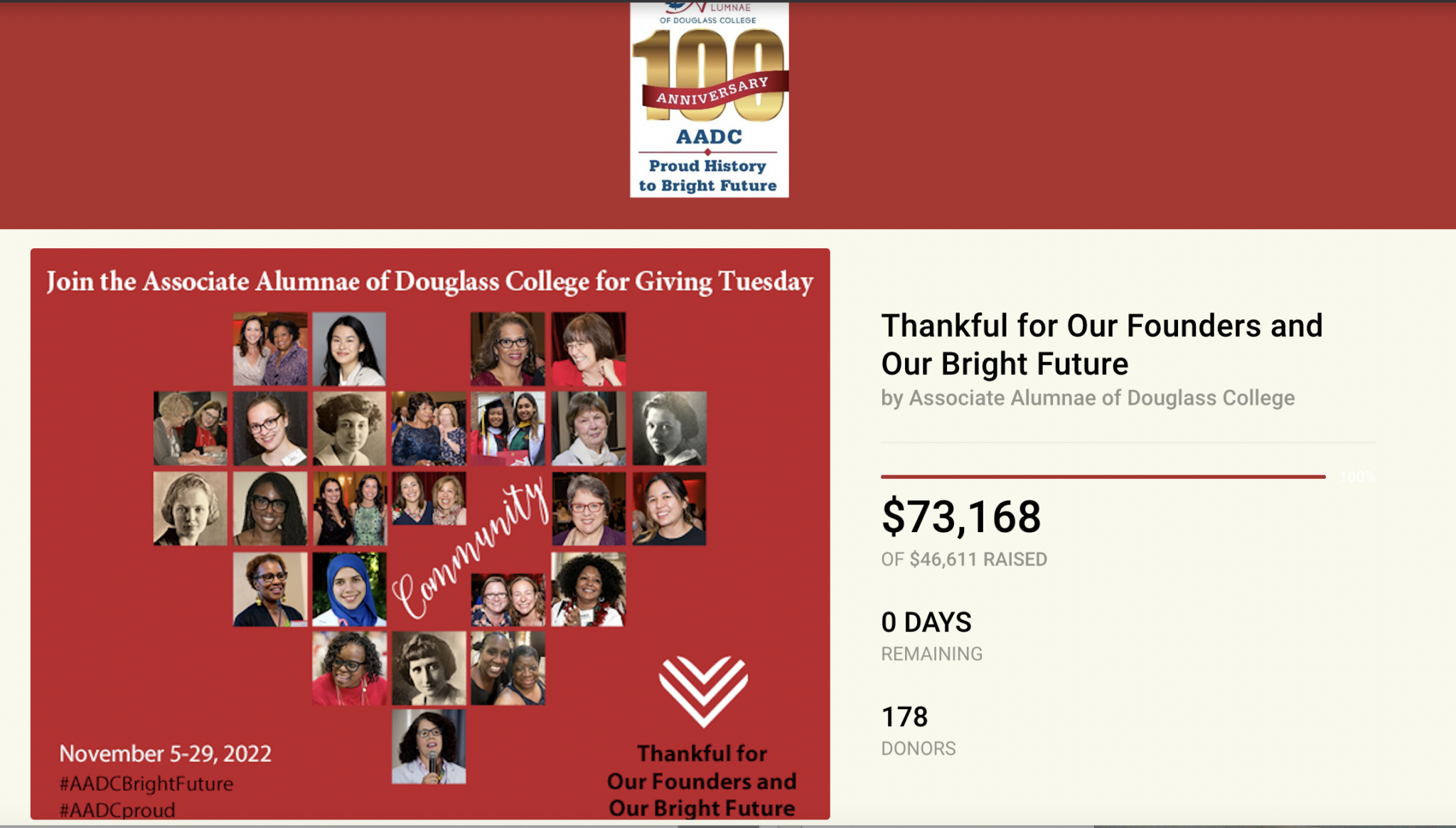Douglass College Giving Tuesday Thankful-fo-our-founders-giving-campaign