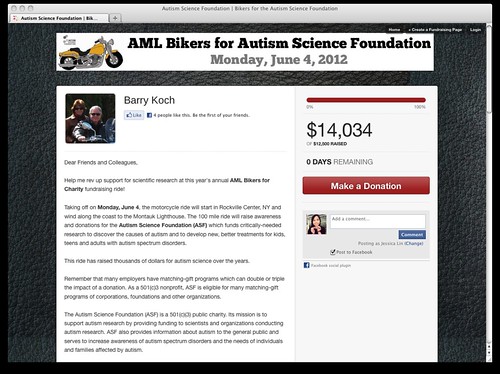 Autism Science Foundation | Bikers for the Autism Science Foundation