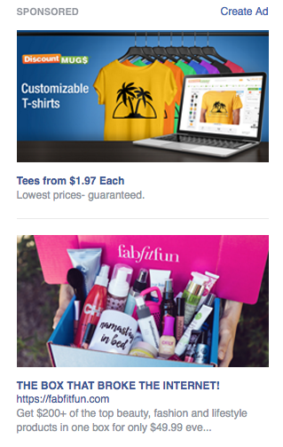 Facebook ads