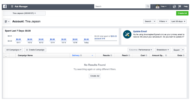 Facebook ads