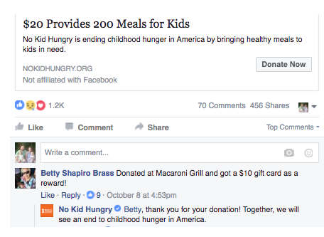 Facebook ads