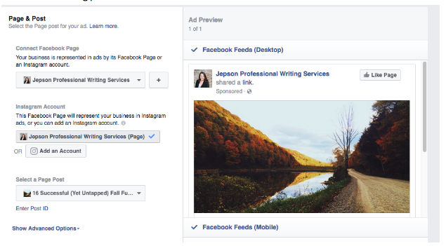 facebook ads