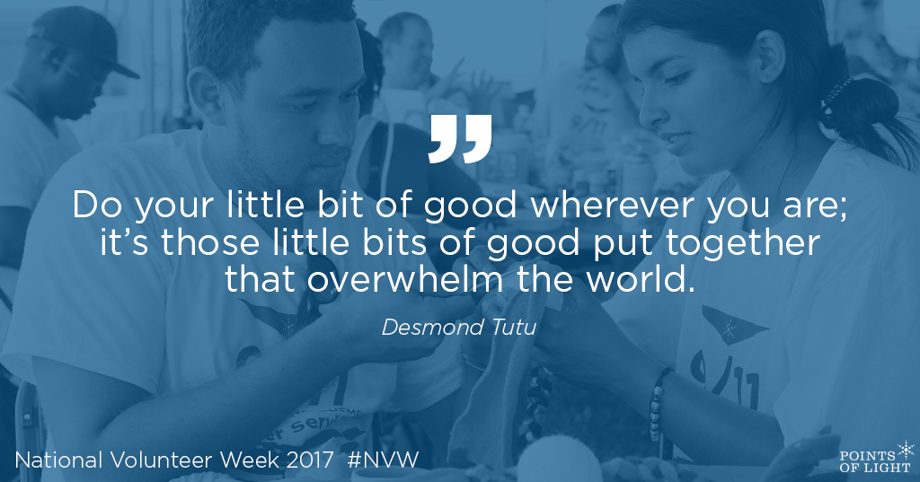Volunteer appreciation is part of good volunteer management--say thanks!