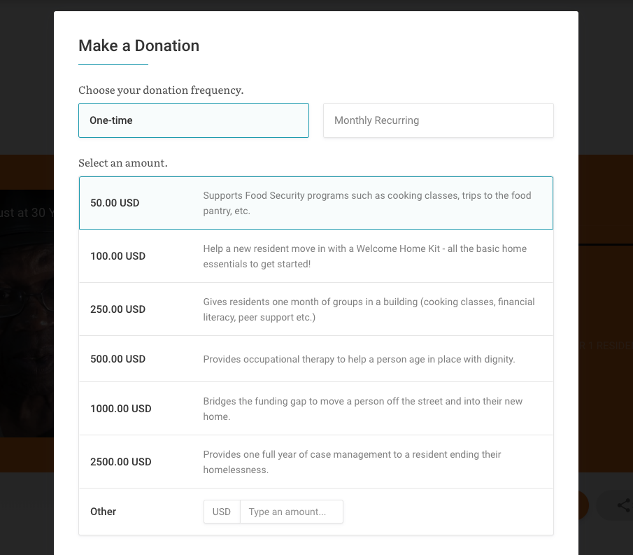 donation-page-best-practices-donation-tiers