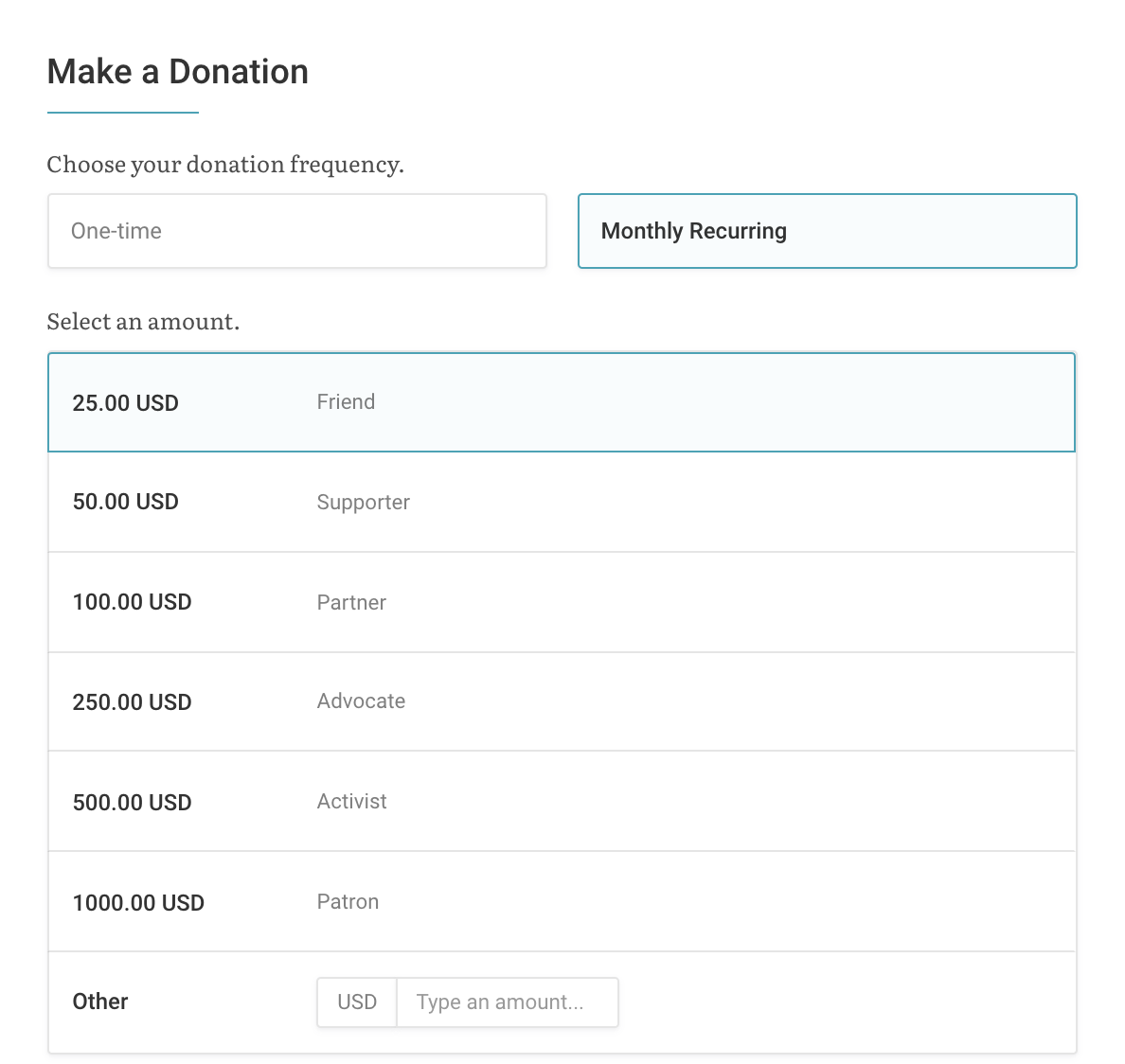 donation-tiers-best-practices