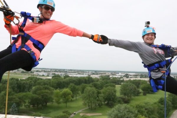 Girl Scouts of Northern Illinois Take Their Fundraising Over The Edge