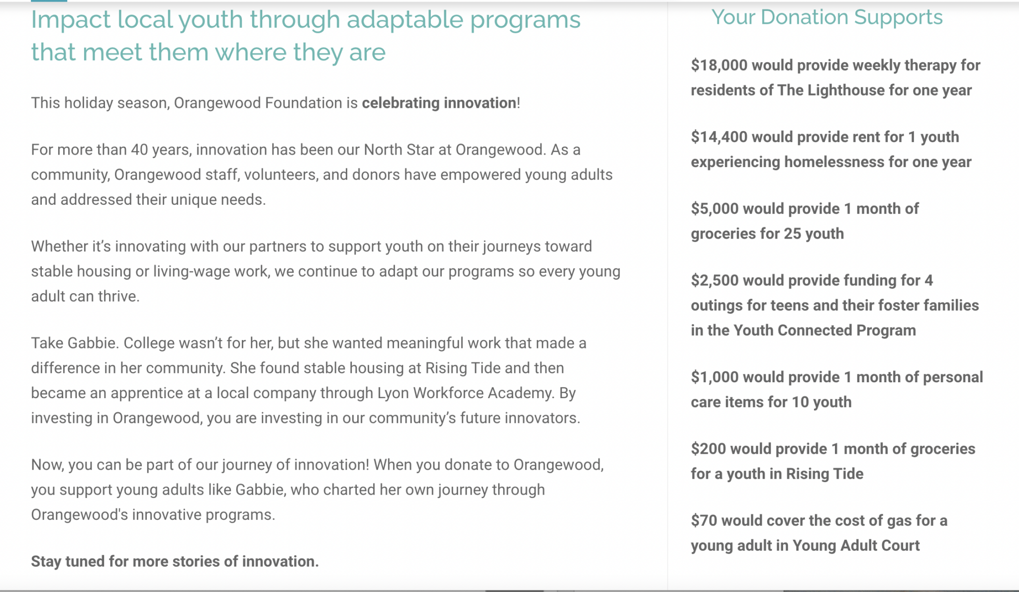 Innovators Who Care Giving Tuesday Orangewood-Foundation-Giving-Tuesday-campaign