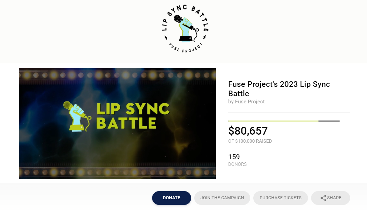 Fuse Project's 2023 Lip Sync Battle CauseVox Campaign