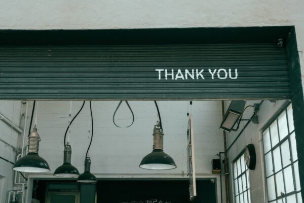 A Thank You Note To Fundraisers